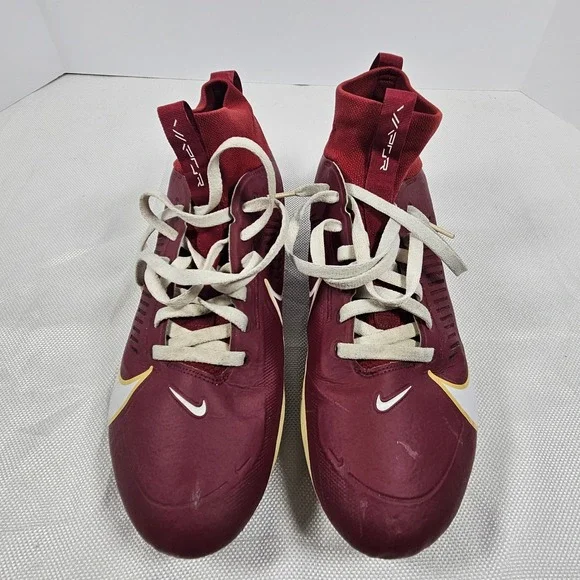 Nike Vapor Edge Pro 360 2 FSU Seminoles Football Cleats Team Issued Mens 12.5 W